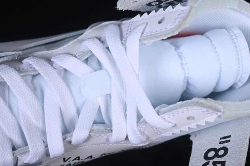 Off-White x Air Jordan 1 Retro High Top Basketball Shoes White - AA3834-100