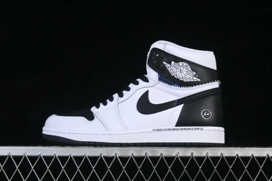 Nike Air Jordan 1 High Collaboration Sneakers with Iconic Design - II7282-100