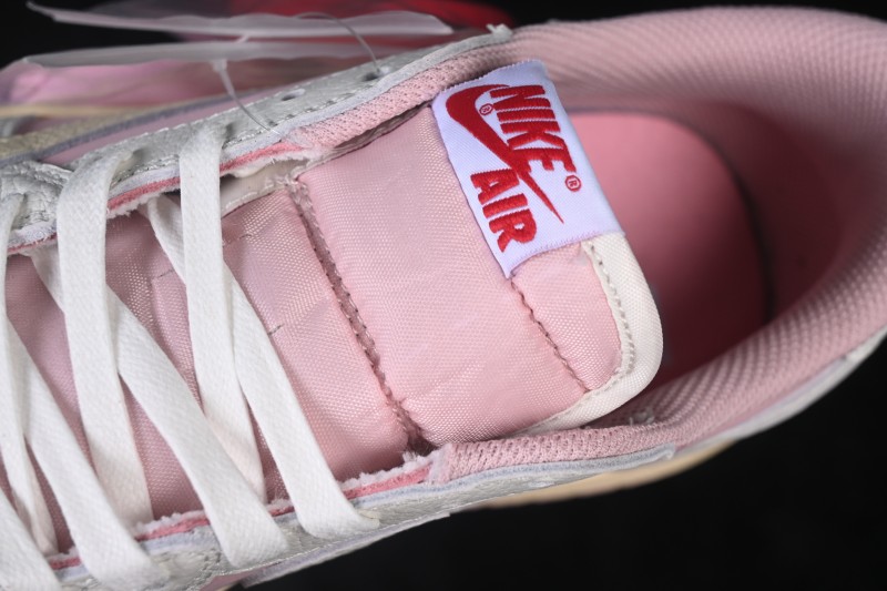 Nike Travis Scott x Air Jordan 1 Low OG Retro Sneakers with Reverse Swoosh Design - DM7866-600