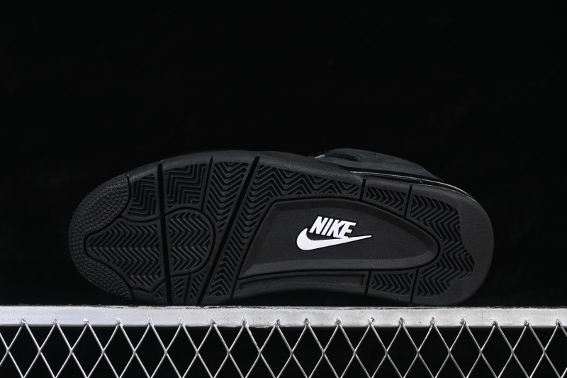 Air Jordan 4 Retro Black Cat Premium Suede Sneakers - FV5029-010