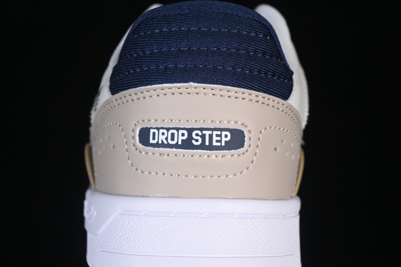 Adidas Originals Drop Step Low 2.0 Basketball-Style Campus Casual Skateboarding Shoes - IG4334