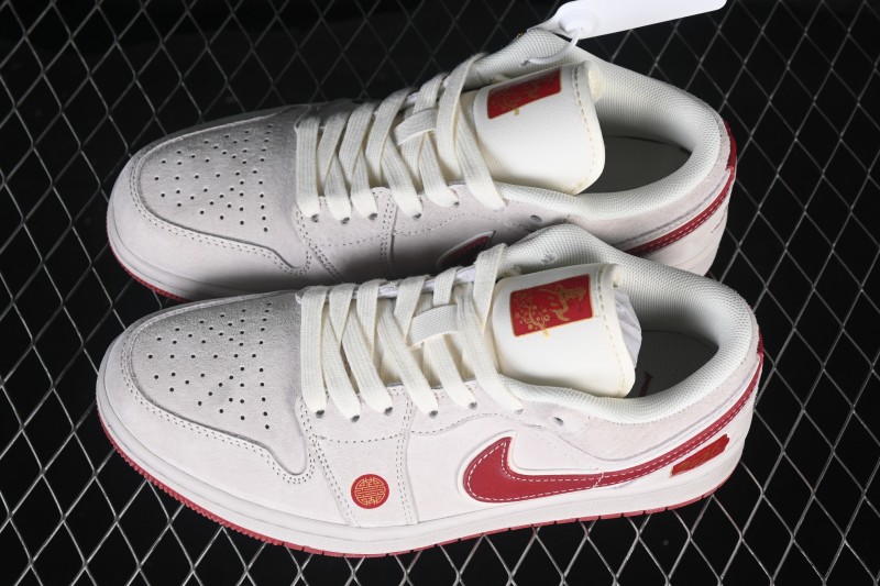Nike Air Jordan 1 Low AJ1 Year of the Horse Limited Edition High-End Custom Low-Top Retro Basketball Shoes - SM6668-513
