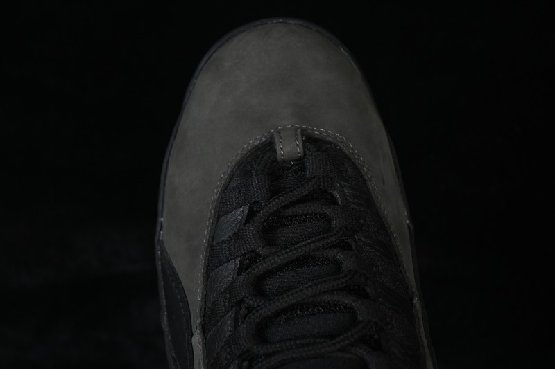 Nike Air Jordan 10 Retro Shadow Basketball Shoes with Premium Leather Upper - HJ6779-001