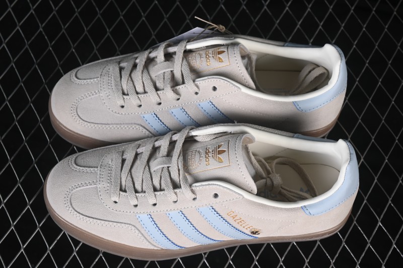 Adidas Originals Gazelle Indoor Retro Low-Top Sneakers with Suede Upper and Gum Rubber Outsole - JR2432