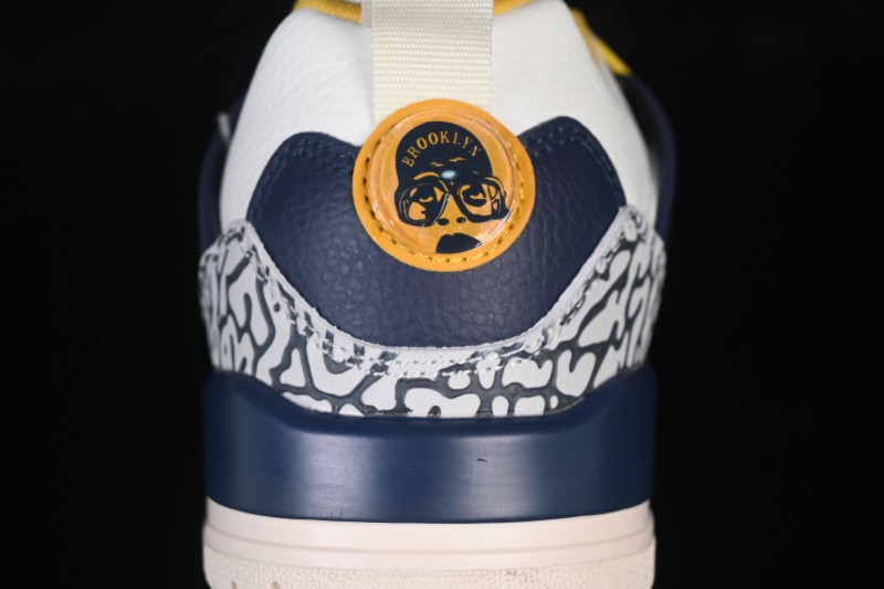Nike Jordan Spizike Low Lifestyle Basketball Sneakers with Mixed Design Elements - FQ1759-111
