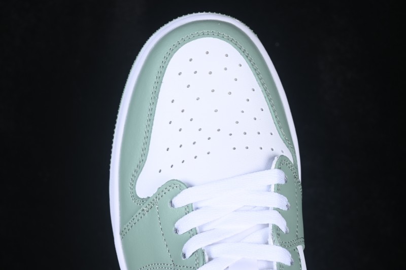 Nike Air Jordan 1 Low Retro Basketball Shoes in Mint Green - DD9315-008