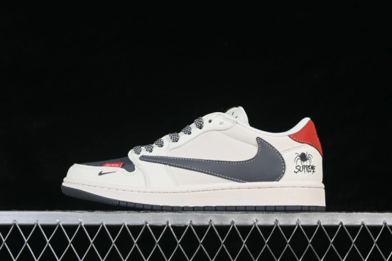 Nike Air Jordan 1 Low OG SP Travis Scott x Fragment Design Collaboration Sneakers - QW5088-210