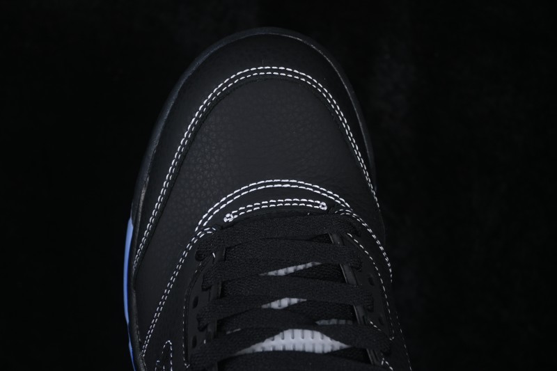 Nike Air Jordan 5 Retro x Awake NY Black Metallic High-Top Sneakers - DV4982-004