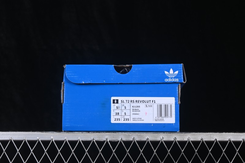 Adidas Originals SL 72 Retro Running Shoes with Classic Suede and Mesh Upper - KJ1205