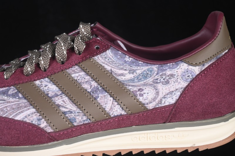 Adidas Originals SL 72 Retro Running Shoes with Classic Suede Overlays - KI4804