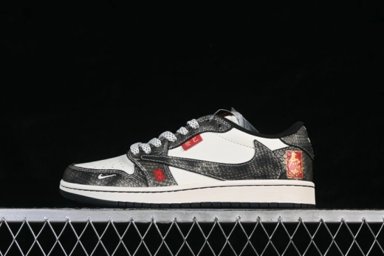 Nike Air Jordan 1 Low Denim Horse Year Limited Edition Casual Sneakers - YX5066-C09