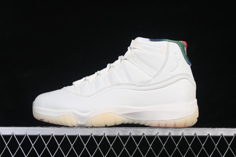 Nike Air Jordan 11 Retro '285' 30th Anniversary Basketball Shoes with Premium Leather Upper - IO8959-133