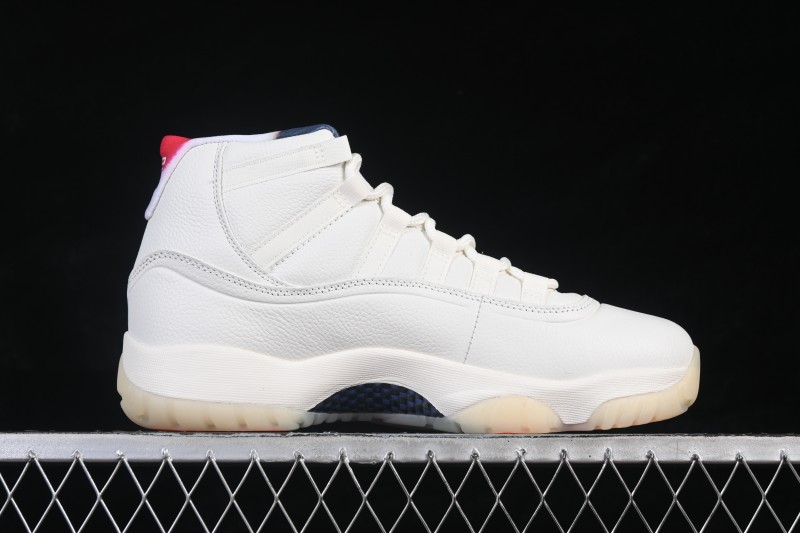 Nike Air Jordan 11 Retro '285' 30th Anniversary Basketball Shoes with Premium Leather Upper - IO8959-133