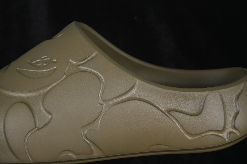 Bape EVA Ape Head Comfortable All-Match One-Band Slipper - M322911 Olive Green