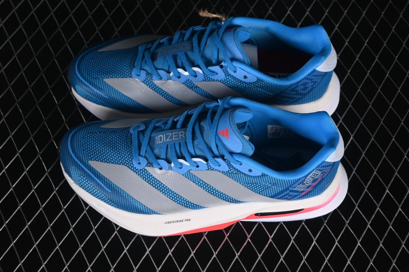 Adidas Adizero Boston 13 Lightweight Breathable Running Shoes for Men - JS4868