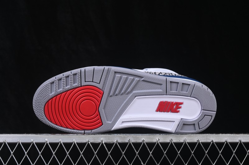 Nike Air Jordan 3 Retro True Blue Men's Basketball Shoes - IF4396-104
