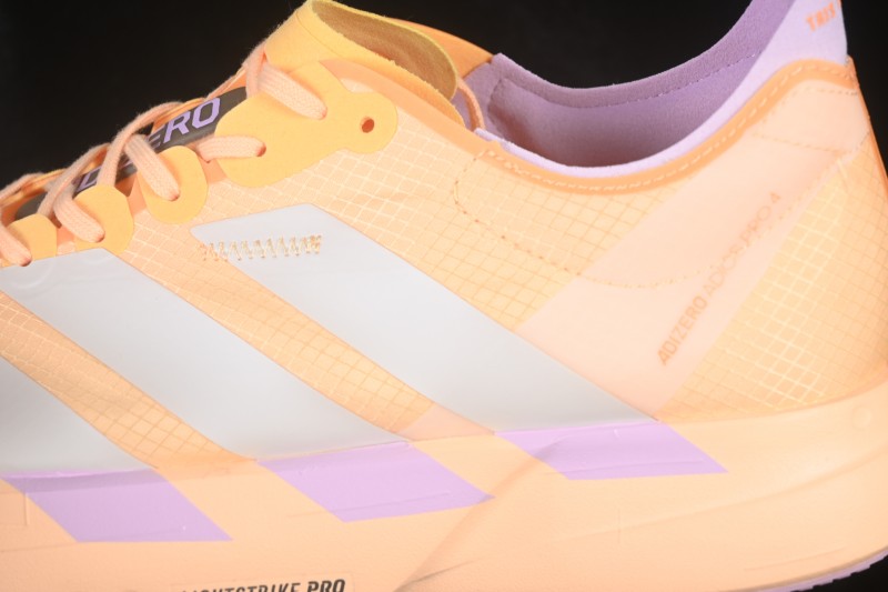 Adidas Adizero Adios 4 Lightweight Breathable Low-Top Running Shoes - KI3467