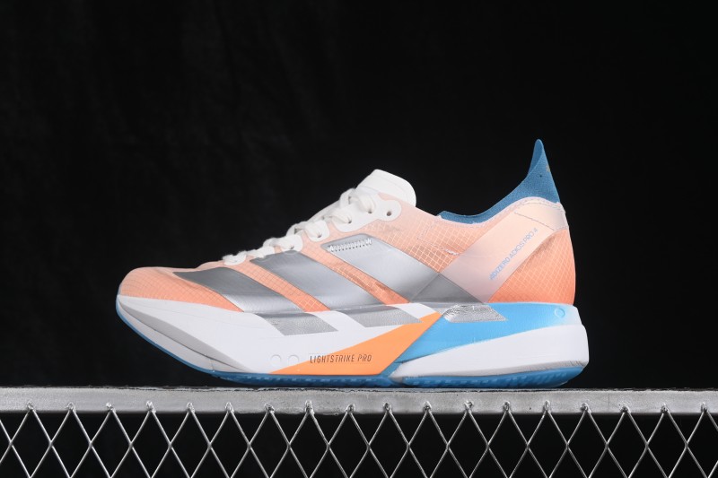 Adidas Adizero Adios 4 Lightweight Breathable Low-Top Running Shoes - KH6360