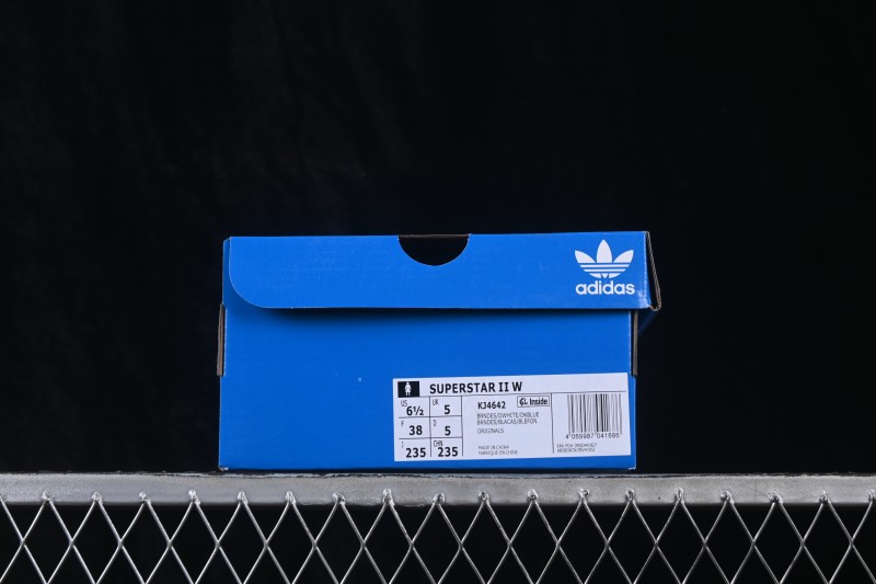 Adidas Originals Superstar II Classic Shell-Toe Casual Shoes - KJ4642