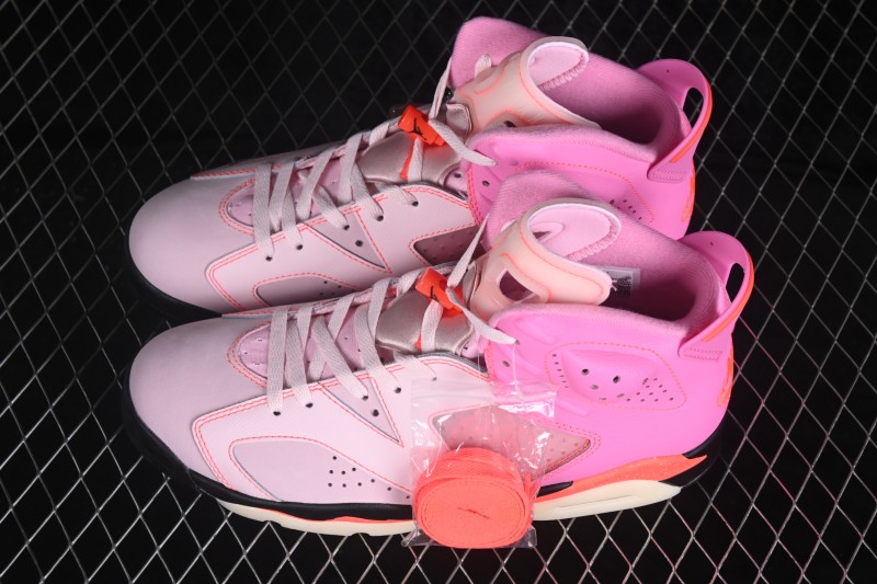 Nike Air Jordan 6 Retro Awake NY Collaboration Sneakers in Playful Pink - IQ5706-600