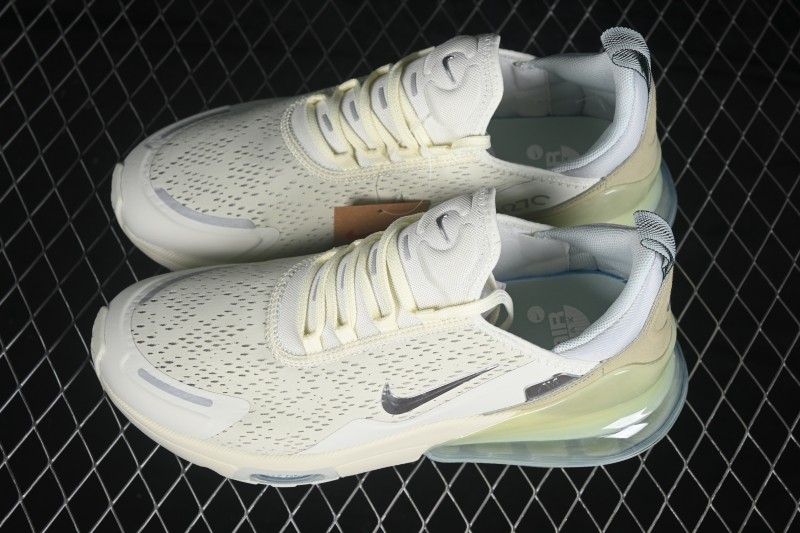 Nike Air Max 270 Premium Running Shoes with Half-Sole Air Cushion - IO9884-001