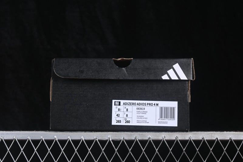 Adidas Adizero Adios 4 Lightweight Breathable Low-Top Running Shoes - KK0619