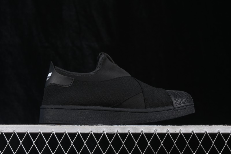 Adidas Originals Superstar Shell-Toe Lace-Up Casual Skateboarding Shoes - KH8208