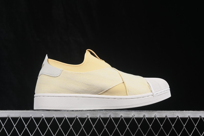 Adidas Originals Superstar Shell-Toe Lace-Up Casual Sneakers - KZ7553