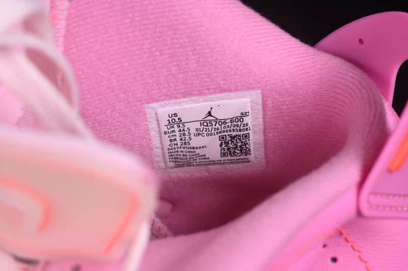 Nike Air Jordan 6 Retro Awake NY Collaboration Sneakers in Playful Pink - IQ5706-600