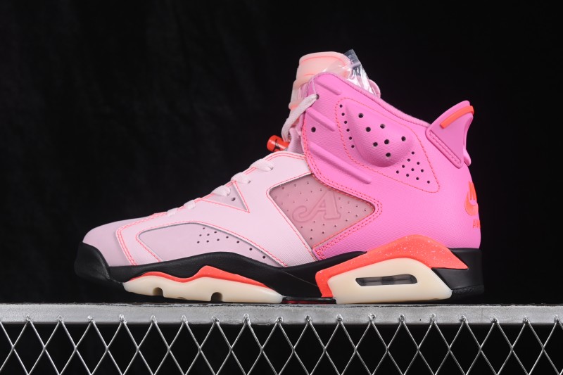 Nike Air Jordan 6 Retro Awake NY Collaboration Sneakers in Playful Pink - IQ5706-600
