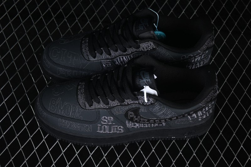 Nike Air Force 1 '07 Low Low-Top Casual Sneakers with Full-Length Air Cushion - II1549-001