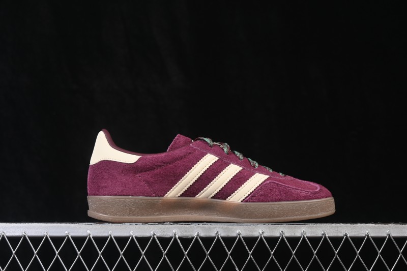 Adidas Originals Gazelle Indoor Retro Casual Anti-Slip Wear-Resistant Low-Top Sneakers - KJ8316