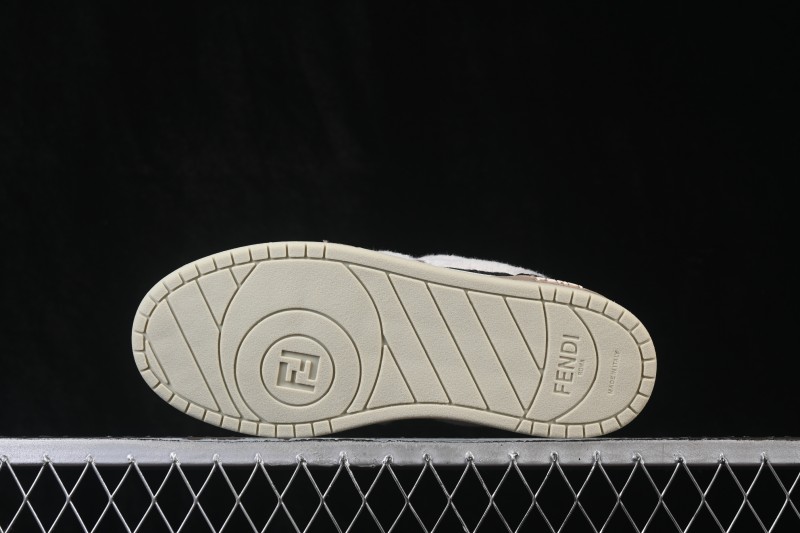Fendi Match Round Toe Thick Sole Low Top Casual Sneakers - AHH2F1FHS