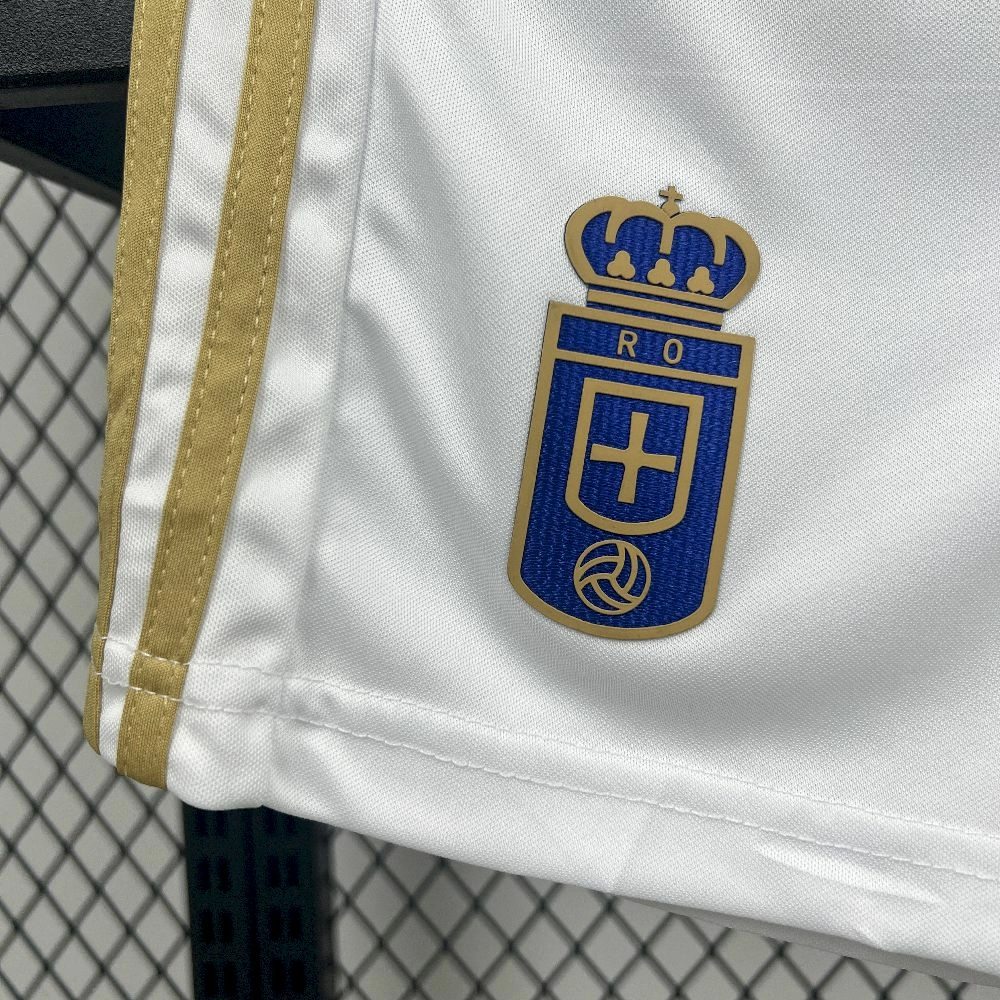 25/26 Kids Real Oviedo Home Jersey