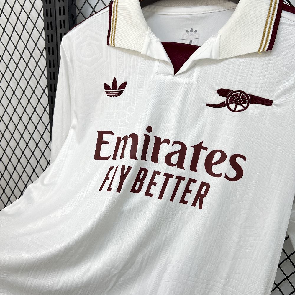 2025/26 Mens Arsenal Third Long Sleeve Jersey