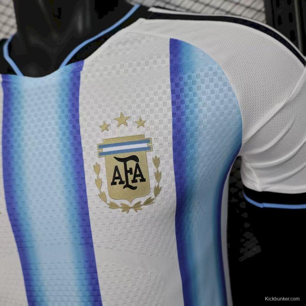 2026 Player Version Mens Argentina World Cup Home Jersey