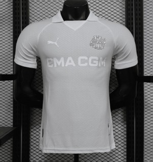 Player Version 24/25 Olympique Marseille 125th Anniversary White Jersey