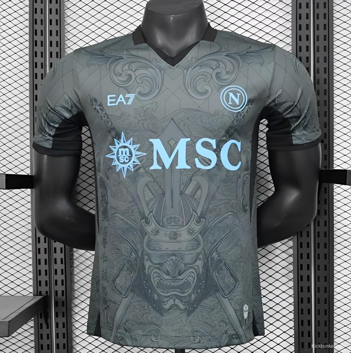 Player Version 24/25 Napoli Third Grey Jersey