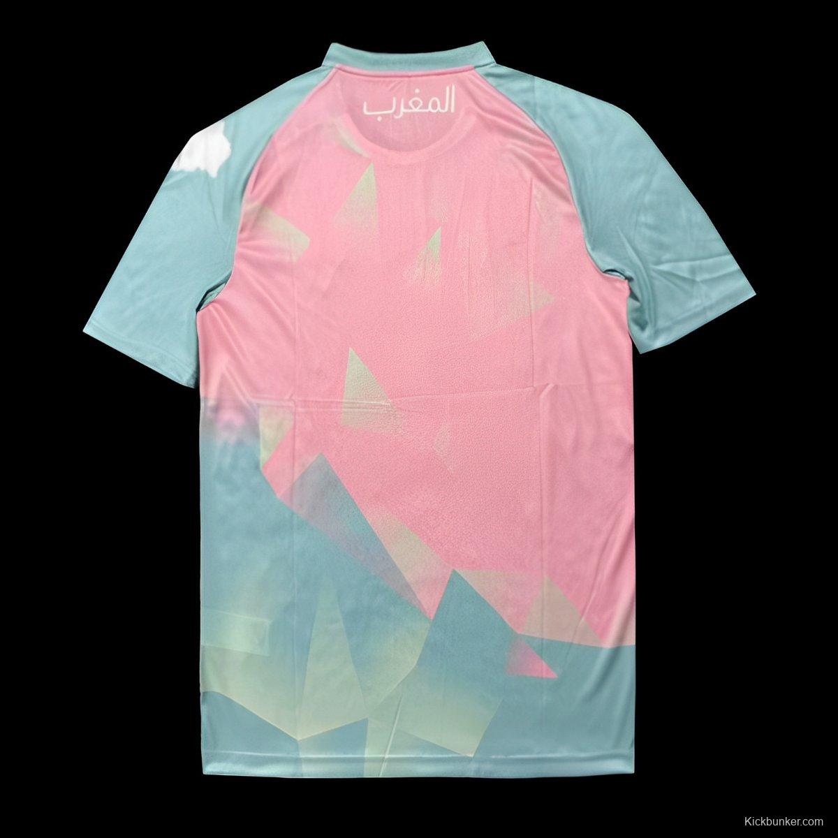 2025 Morocco Pink Pre-Match Jersey