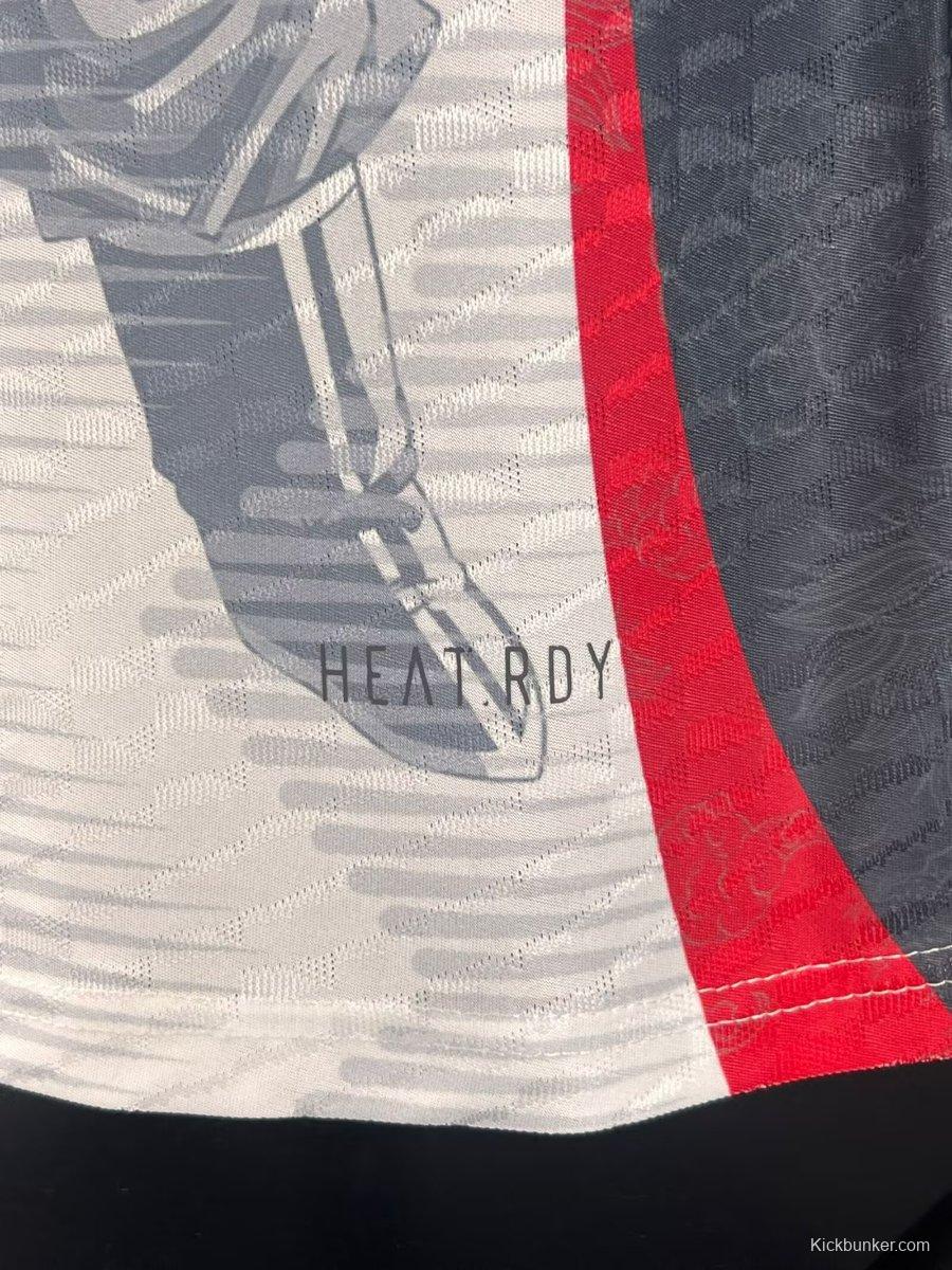 Player Version 2025 Mexico White with Aztec Warrior Jersey