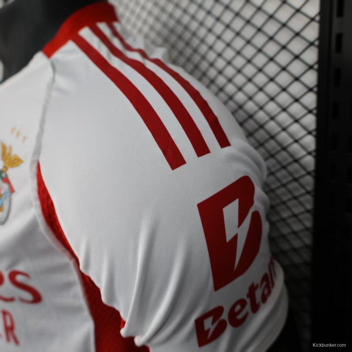 Player Version 25/26 Benfica Third WHITE Jersey