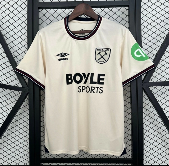 25/26 West Ham United Away Jersey