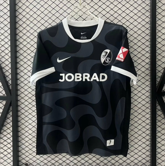 25/26 Freiburg Away Black Jersey