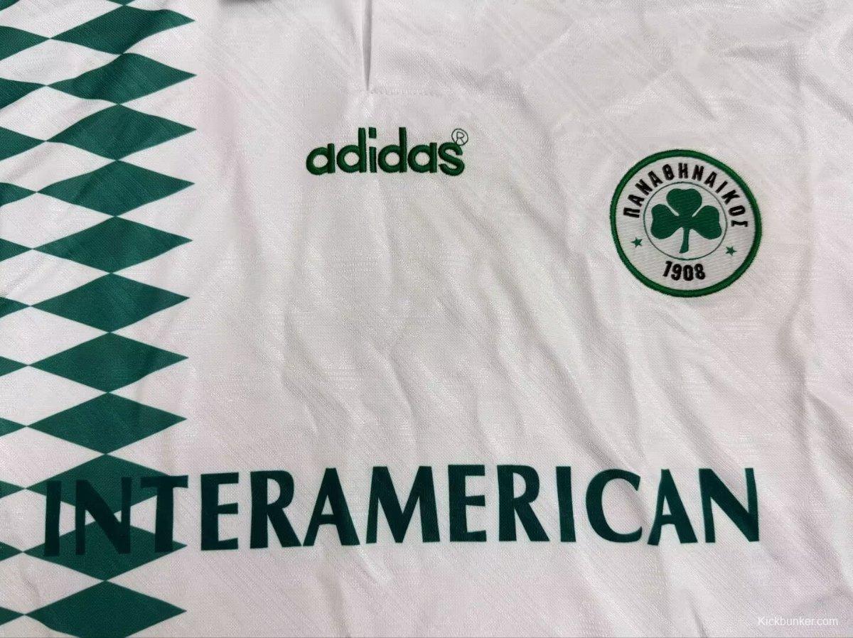 Retro 95/96 Panathinaikos Away Jersey