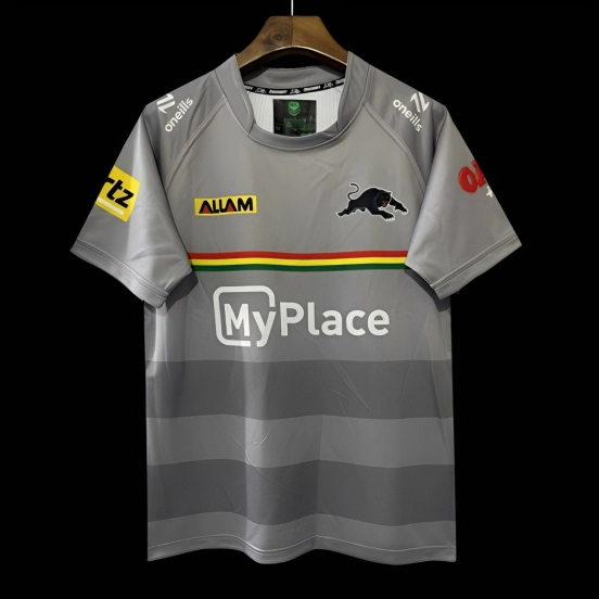 25/26 Hull FC Grey with Rainbow Hoops Heritage Jersey