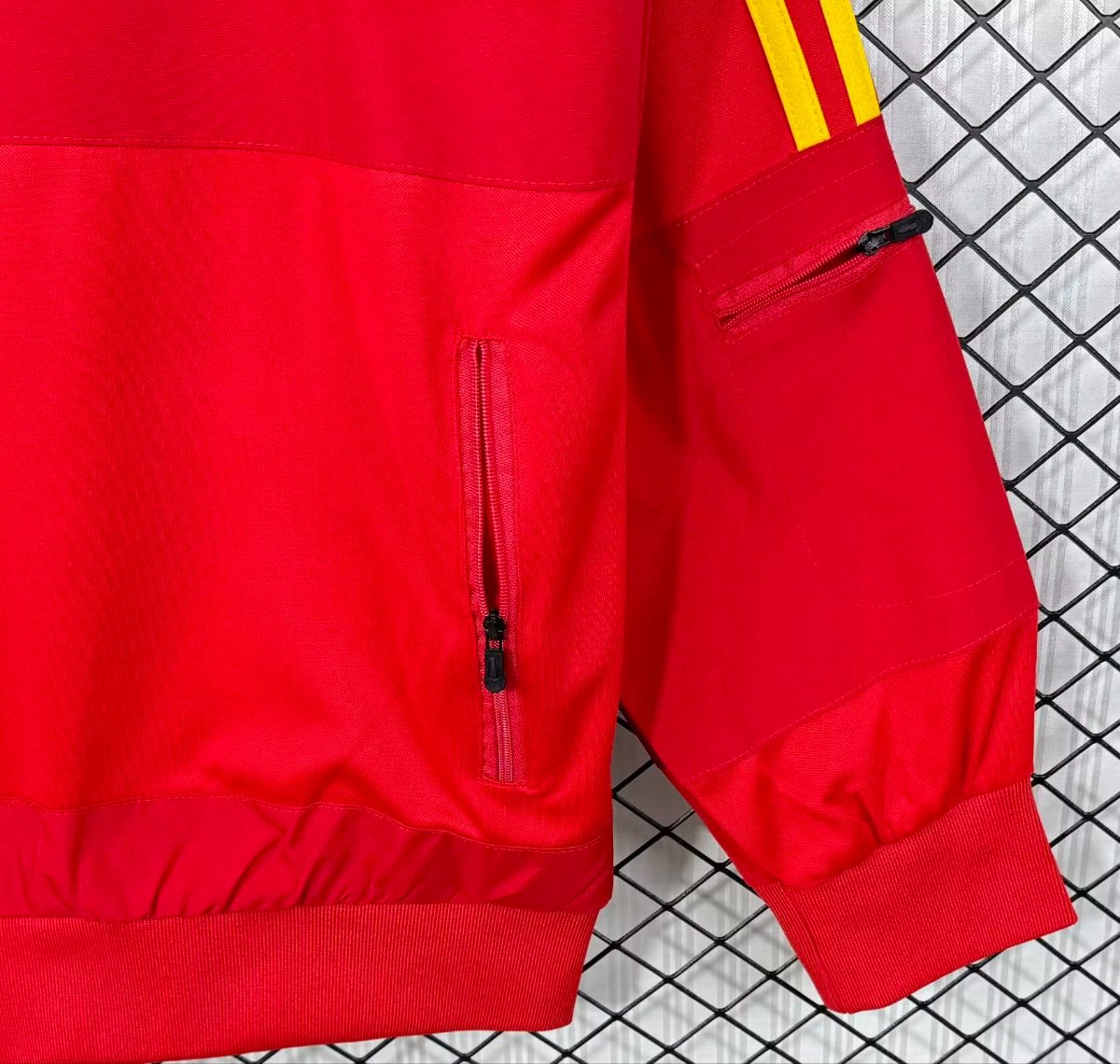 Retro 2010 Spain Home Full Zipper Jacket