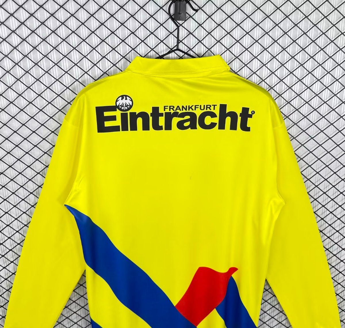 Retro 93/96 Frankfurt Away Yellow Long Sleeve Jersey
