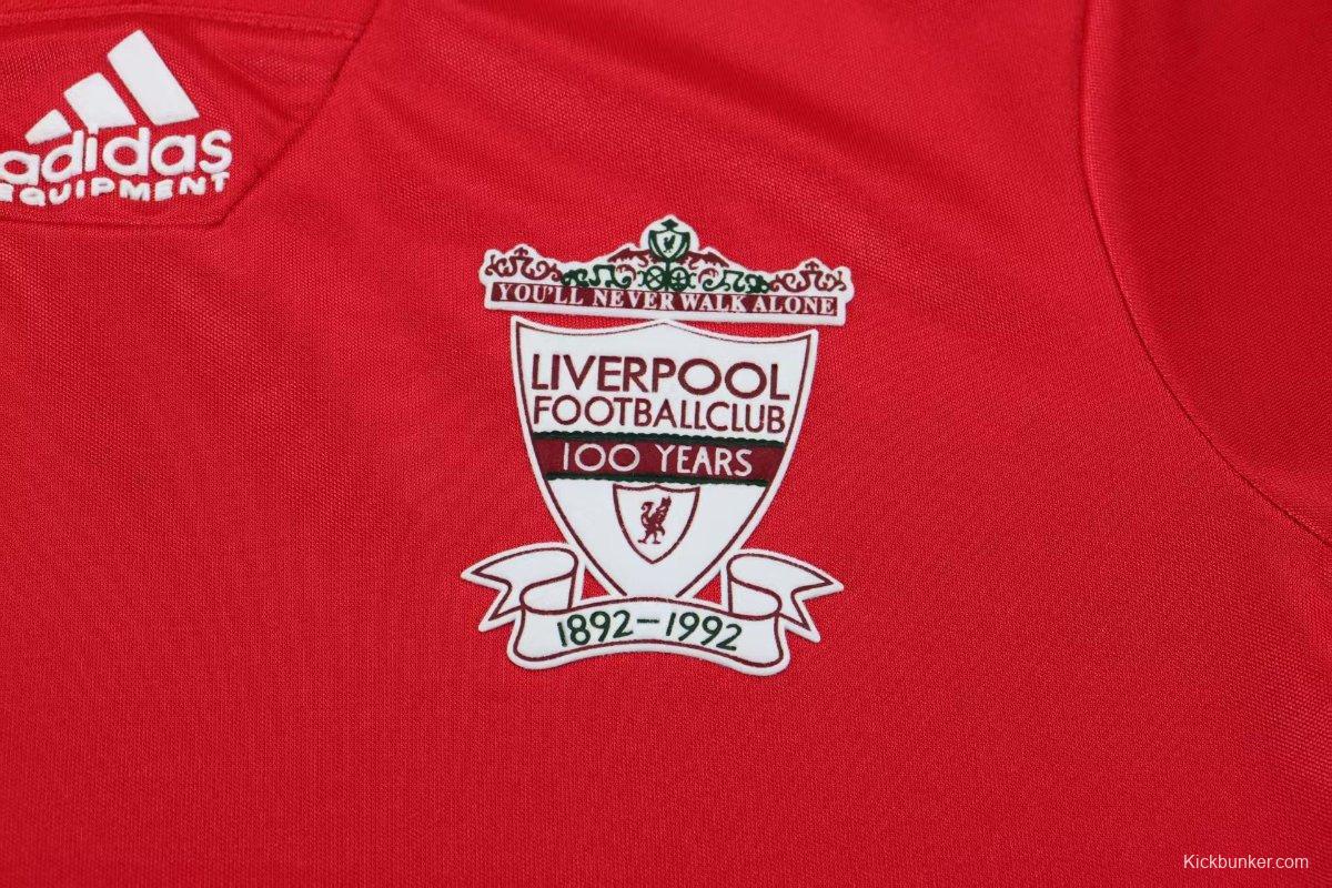 Retro 92/93 Kid Liverpool Home Jersey