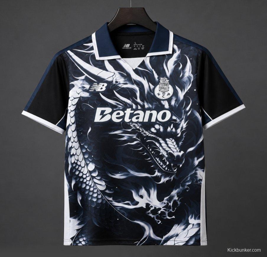 25/26 FC Porto Black Special Edition "Dragon" Jersey