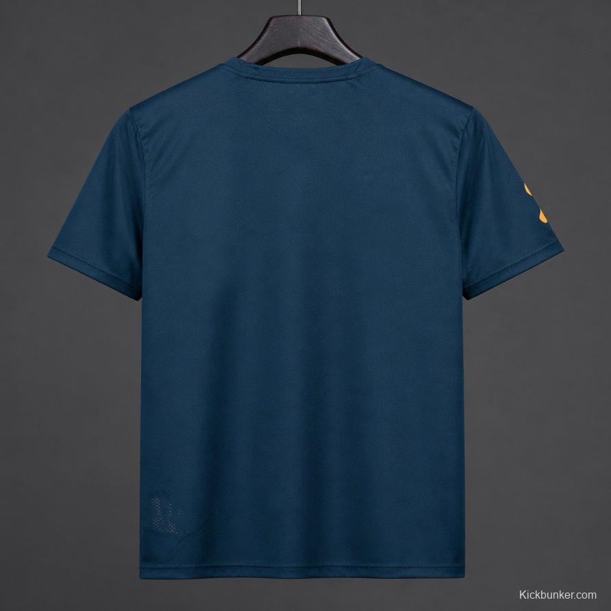 Retro 2019 Brazil Training Navy Blue Jersey